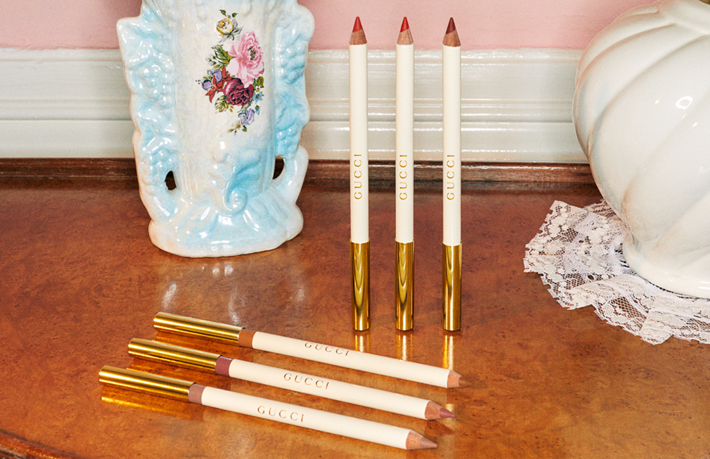 Gucci Beauty’s Anticipated Debut Lip Pencils and Eye Liners This